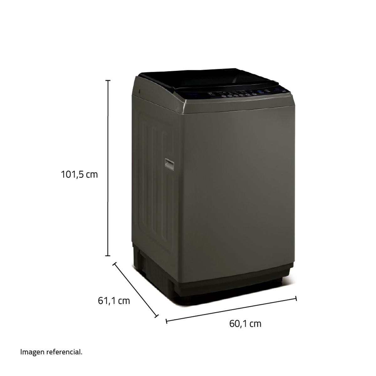 INDURAMA - Lavadora Automática Indurama 16LT LRI-16DTN