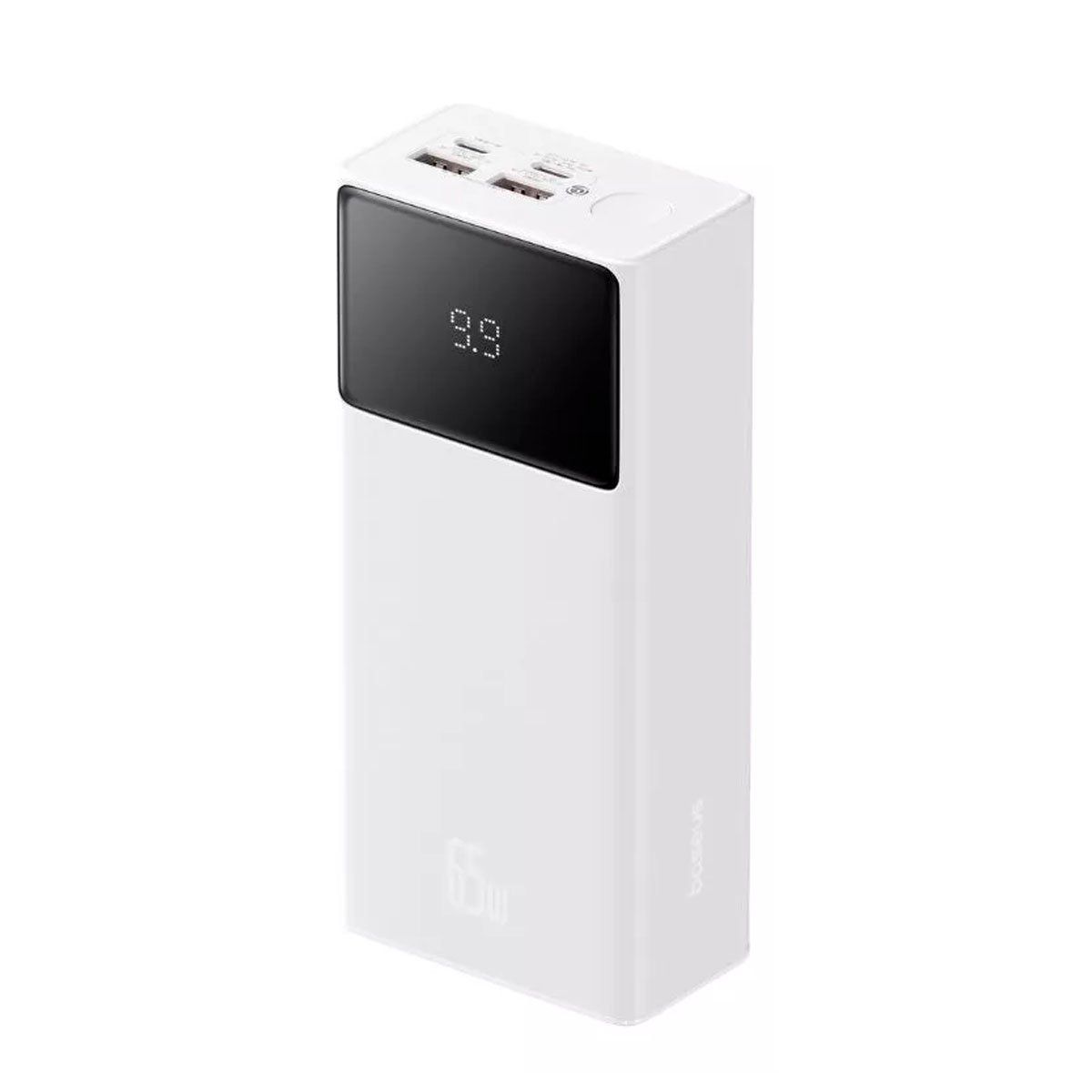 BASEUS - POWER BANK BASEUS 30000mha Ultra Rápido 65W - Blanco