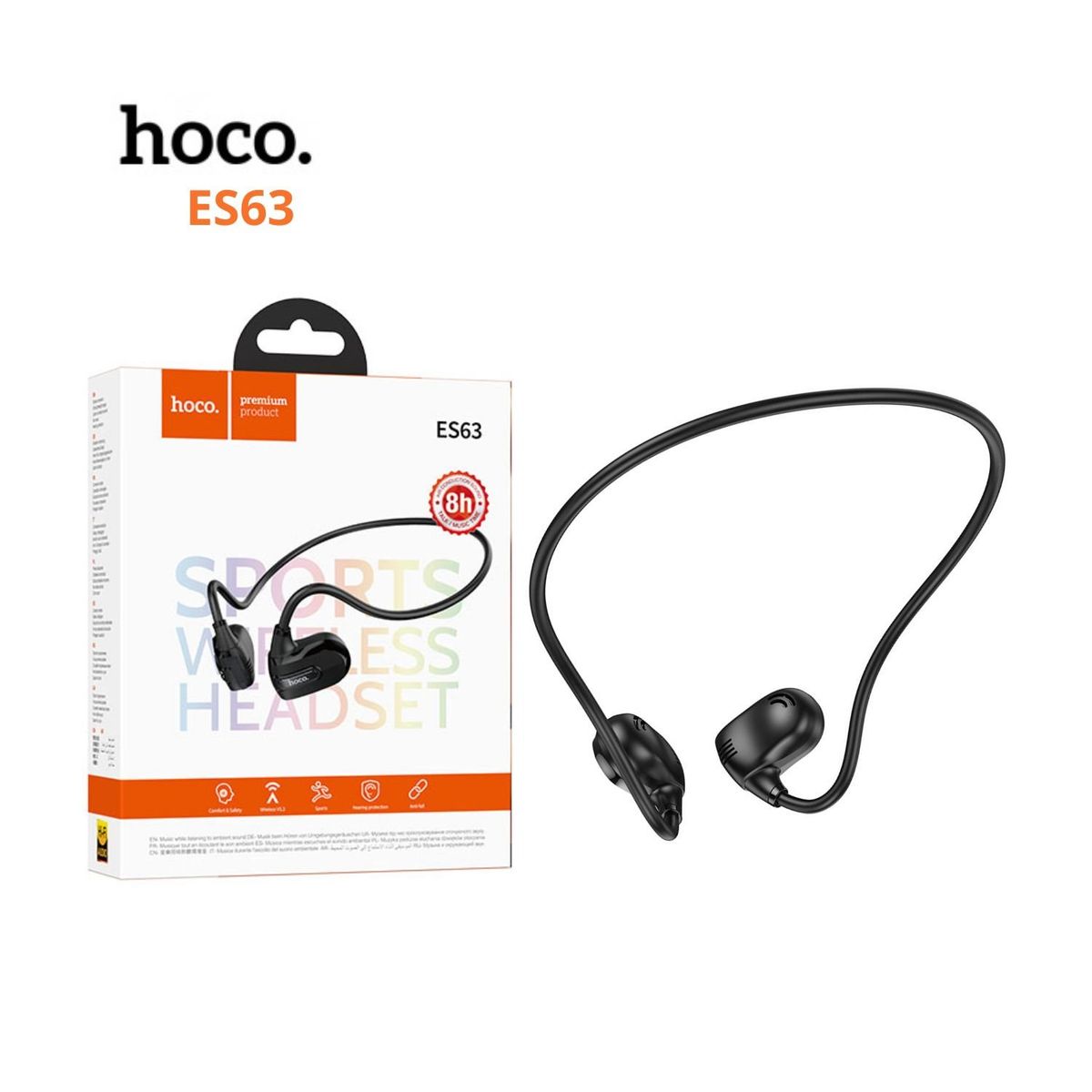 HOCO - Audífono Inalambrico   Bluetooth 5.3  HOCO - ES63