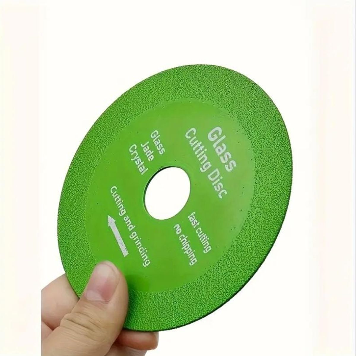 GENERICO - Disco diamantado verde de 4"  para vidrio, mayólicas y porcelanato