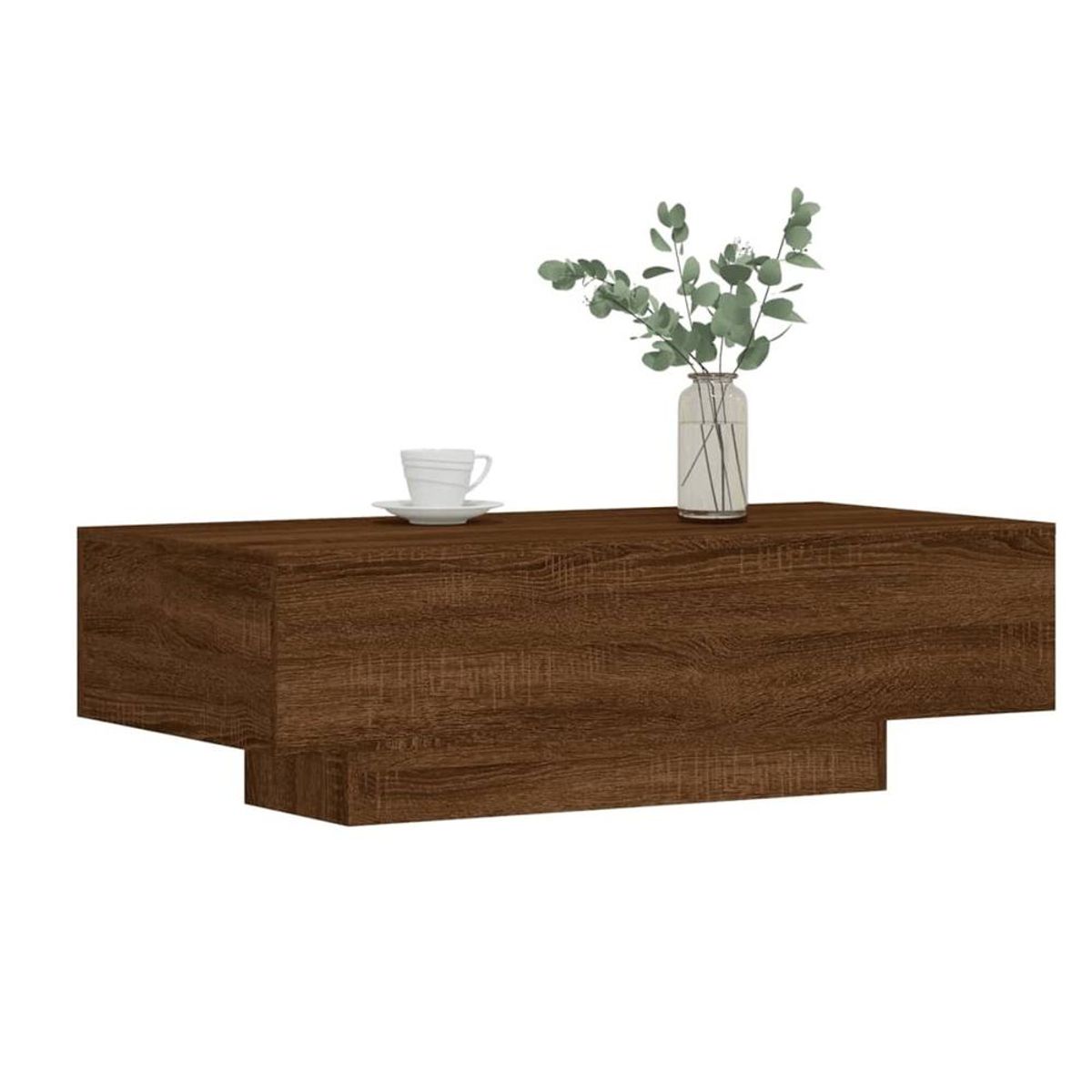 TU MESITA - Mesa de Centro Clásica TU MESITA Pacual color Marrón