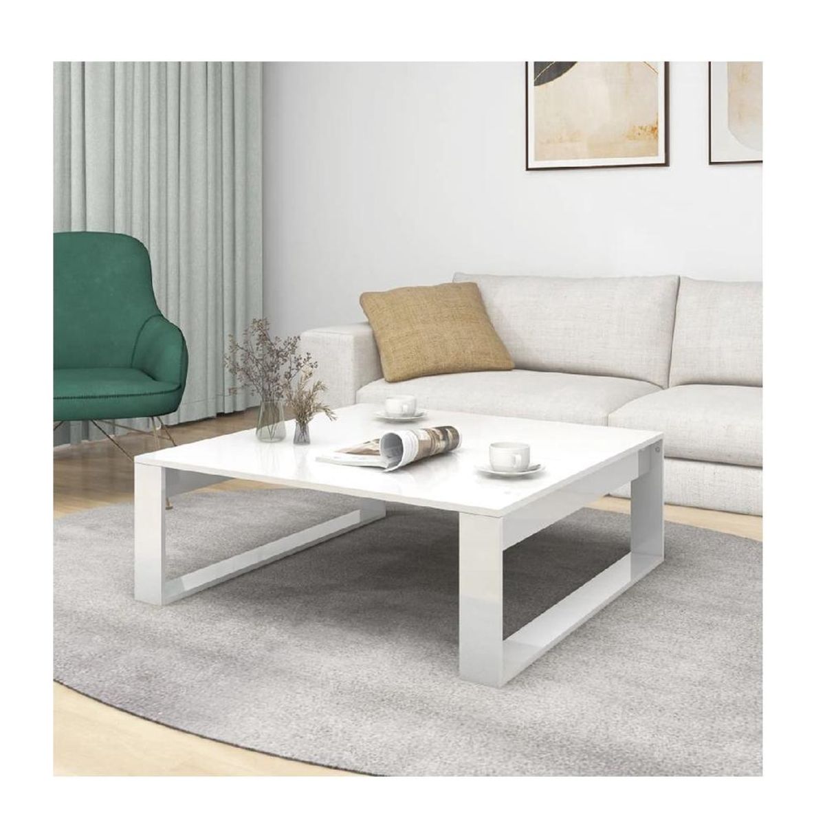 TU MESITA - Mesa de Centro Multiusos TU MESITA Jako color Blanco