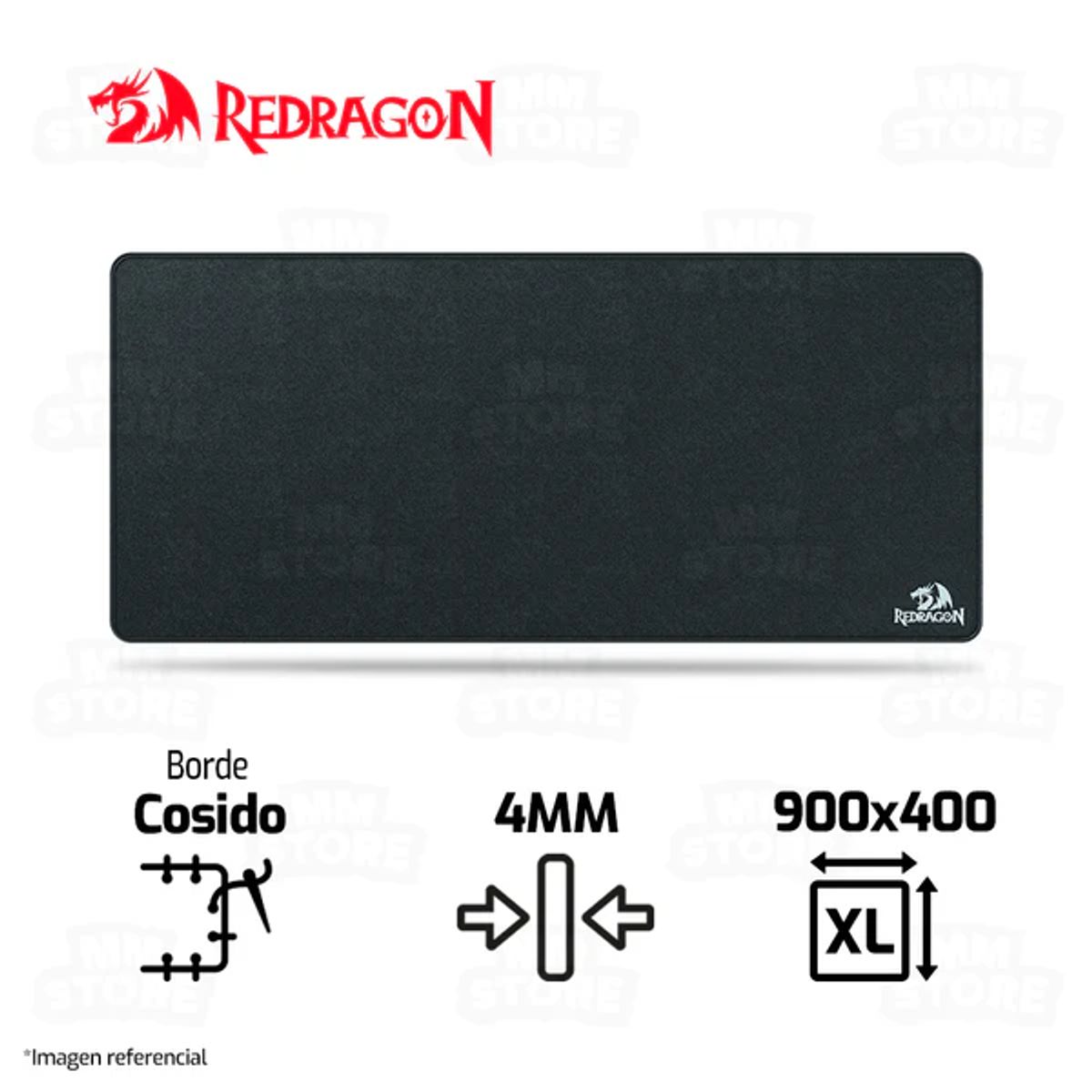 REDRAGON - PAD MOUSE REDRAGON FLICK - XL - 900 X 400 X 4MM