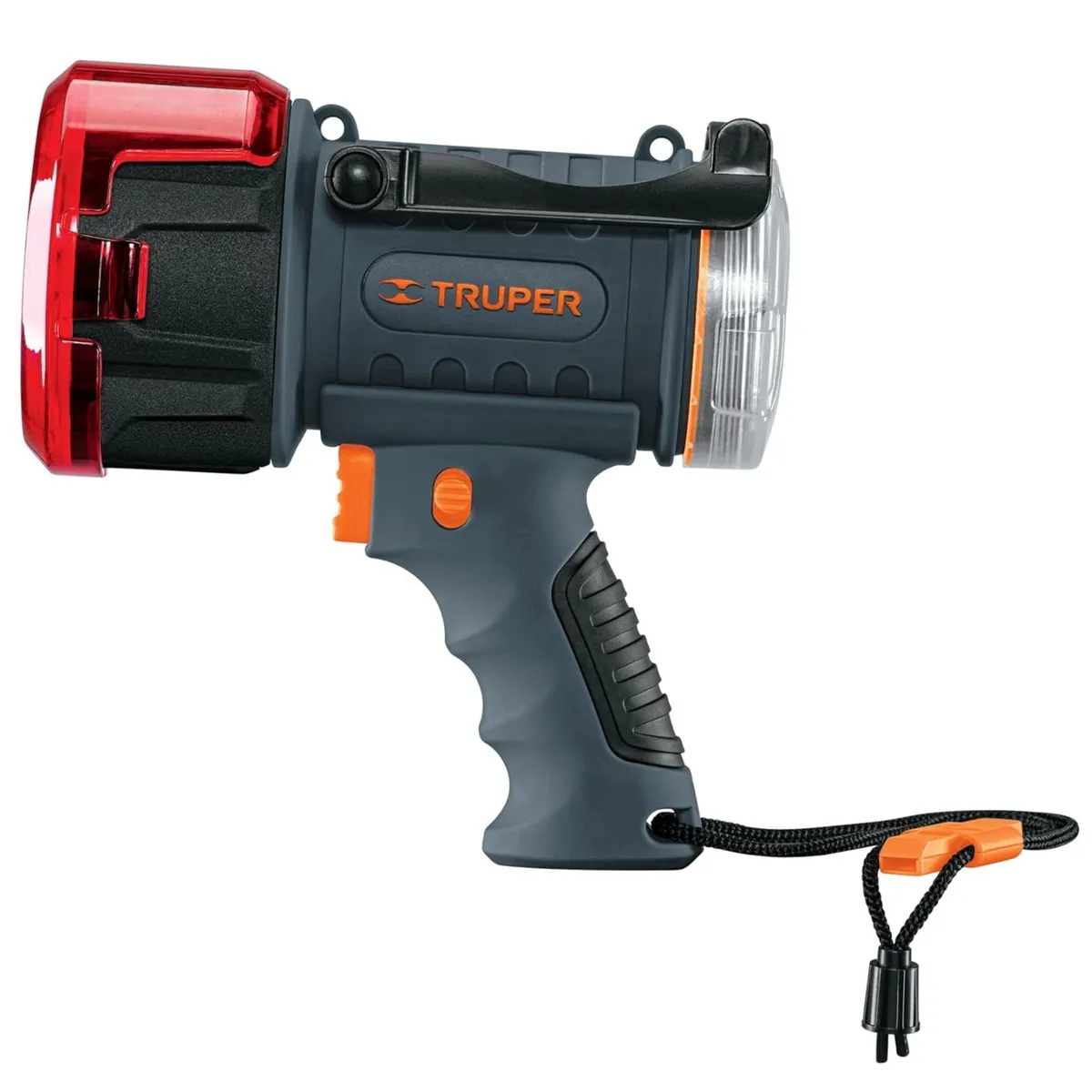 TRUPER - Linterna reflector recargable LED 900 lm alta potencia Truper