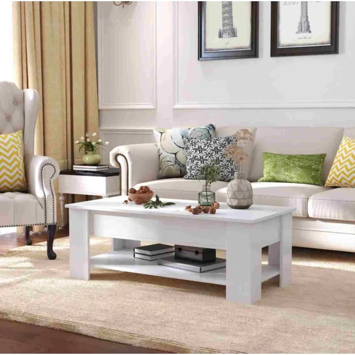 GENERICO - Mesa de centro emilie ventitas perú blanco