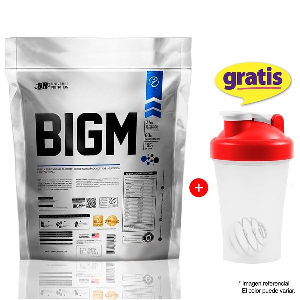 Universe Nutrition - Proteína Universe Nutrition Bigm 3Kg Vainilla
