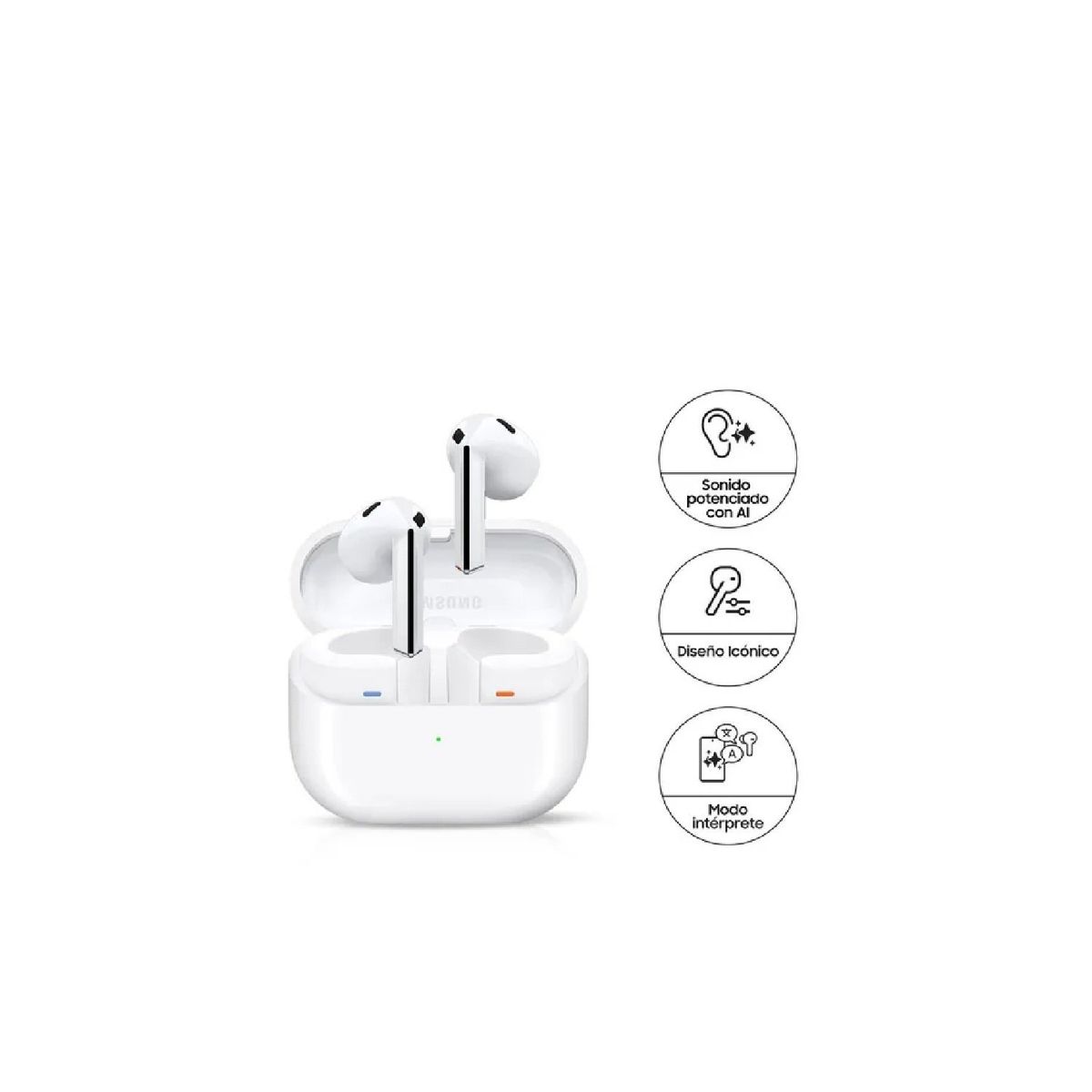 SAMSUNG - Audifono SAMSUNG Galaxy Buds 3 SM-R530, Bluetooth, color Blanco