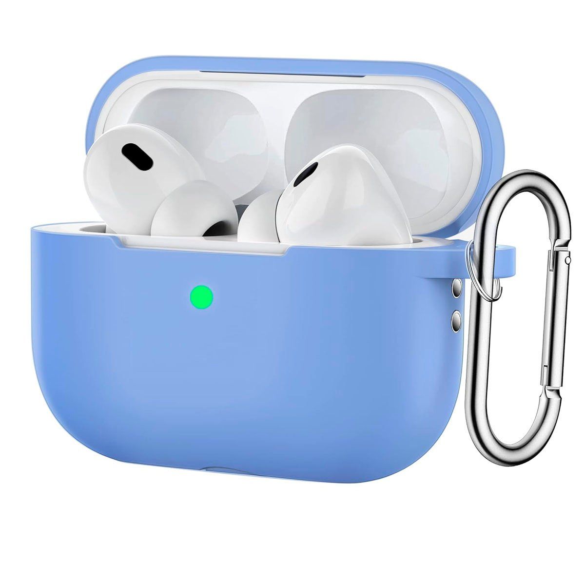 GENERICO - Case de Silicona para Airpods Pro 2 Celeste