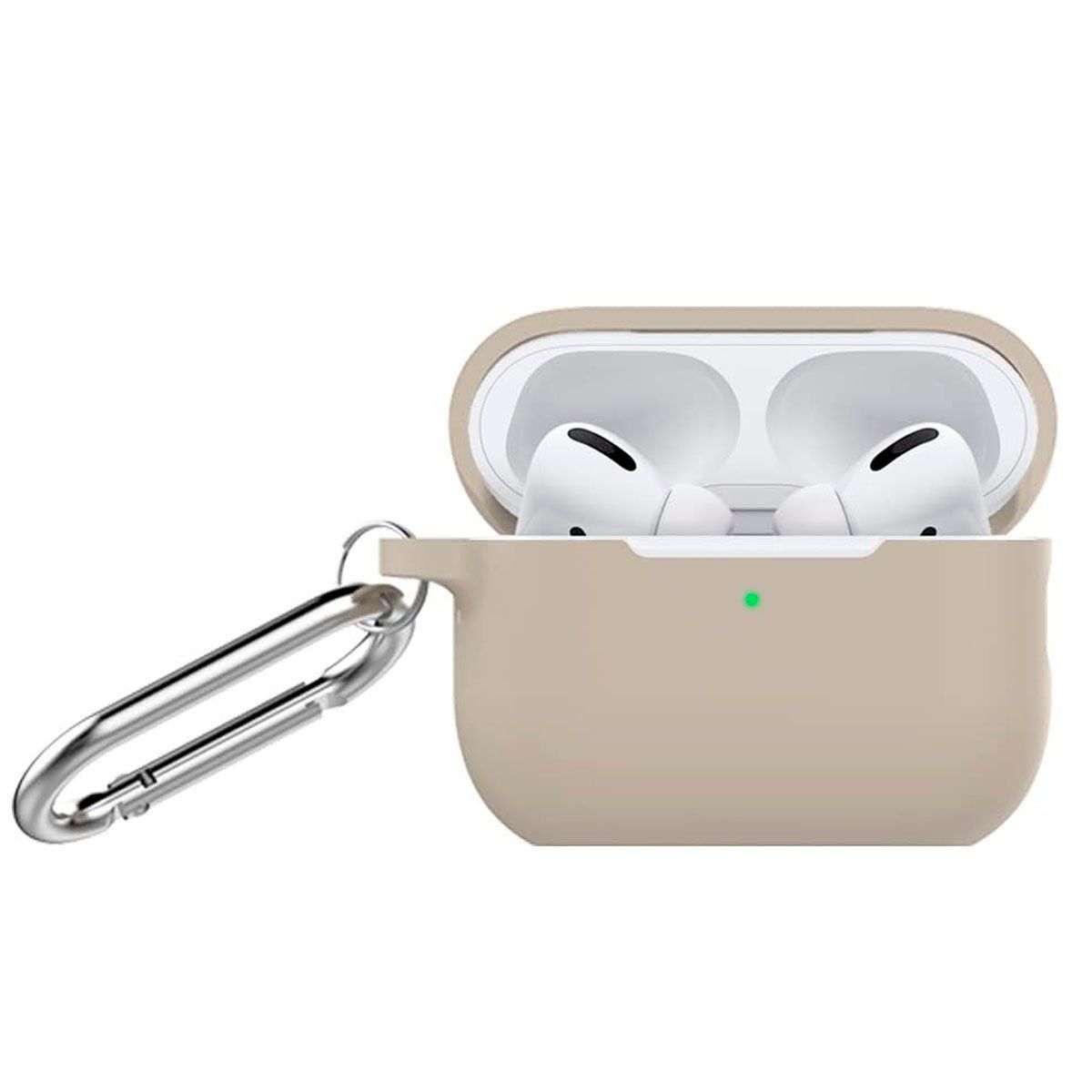 GENERICO - Case de Silicona para Airpods Pro 2 Beige