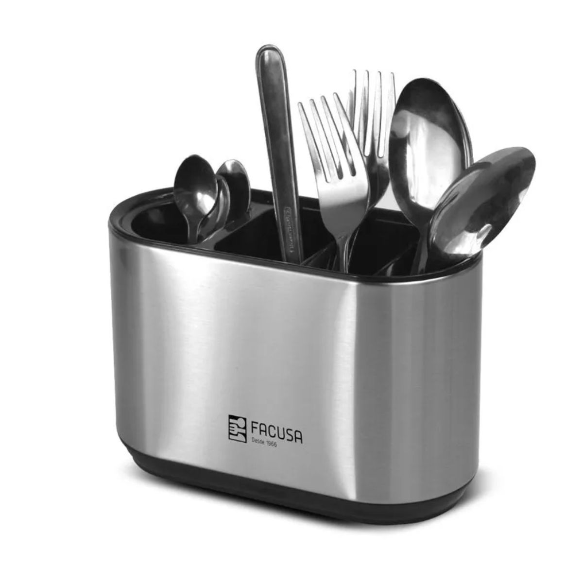 FACUSA - Porta Cubiertos de Mesa Acero Inox - 10133539