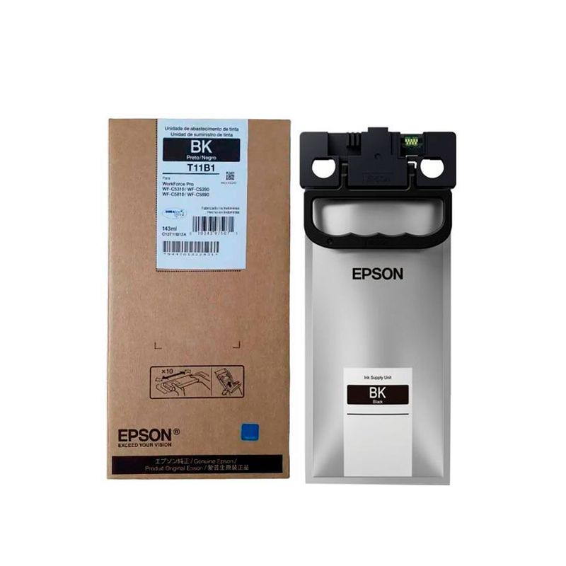 EPSON - TINTA EPSON NEGRO XL WF-C5890 10000 PAG PN T11B120-AL