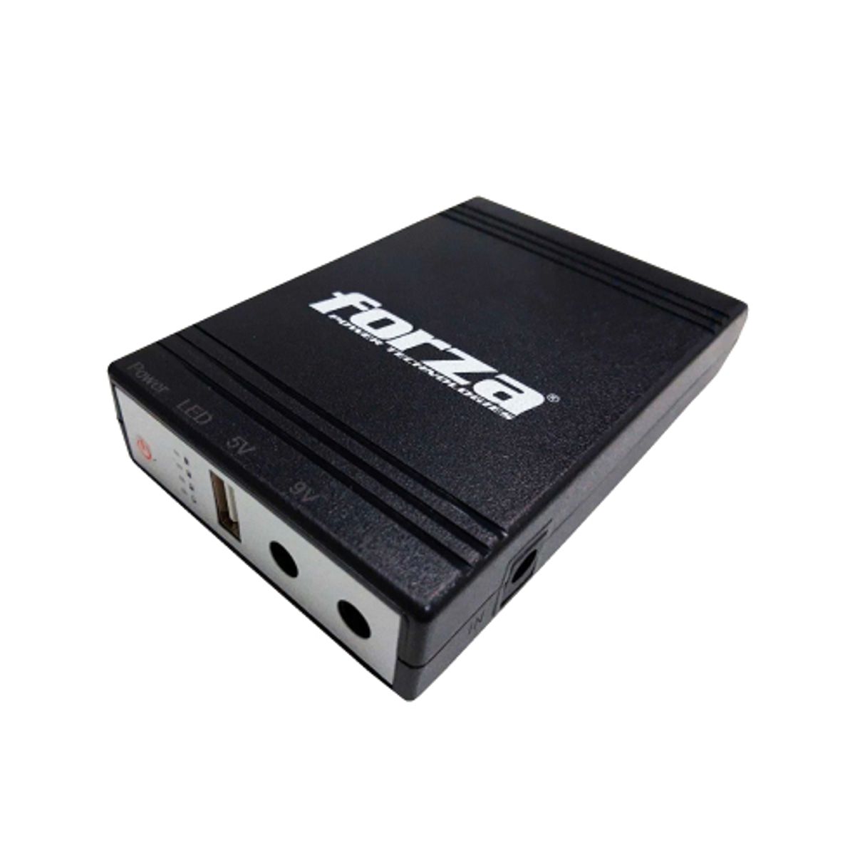 FORZA - MINI UPS FORZA PORTATIL 14W 12V USB NEGRO PN FZ-DC-140USB