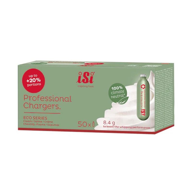 GENERICO - ISI ECO CARGAS DE NITRÓGENO X 24 CARGAS PARA ESPUMA, CHANTILLY