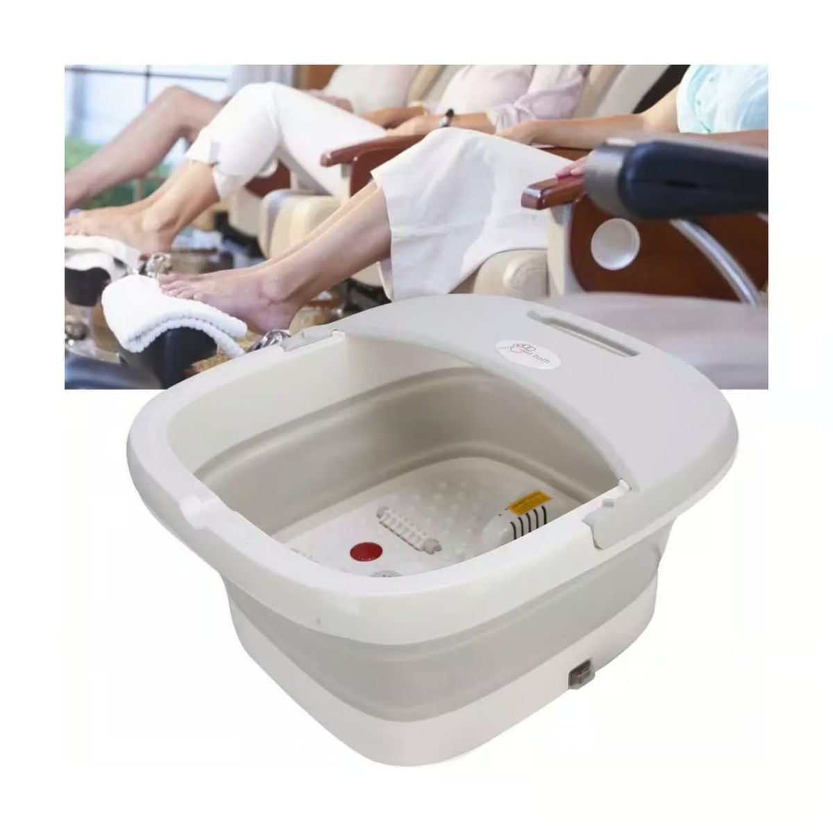 OEM - Spa Masajeador Eléctrico para pies calefacción infrarojo