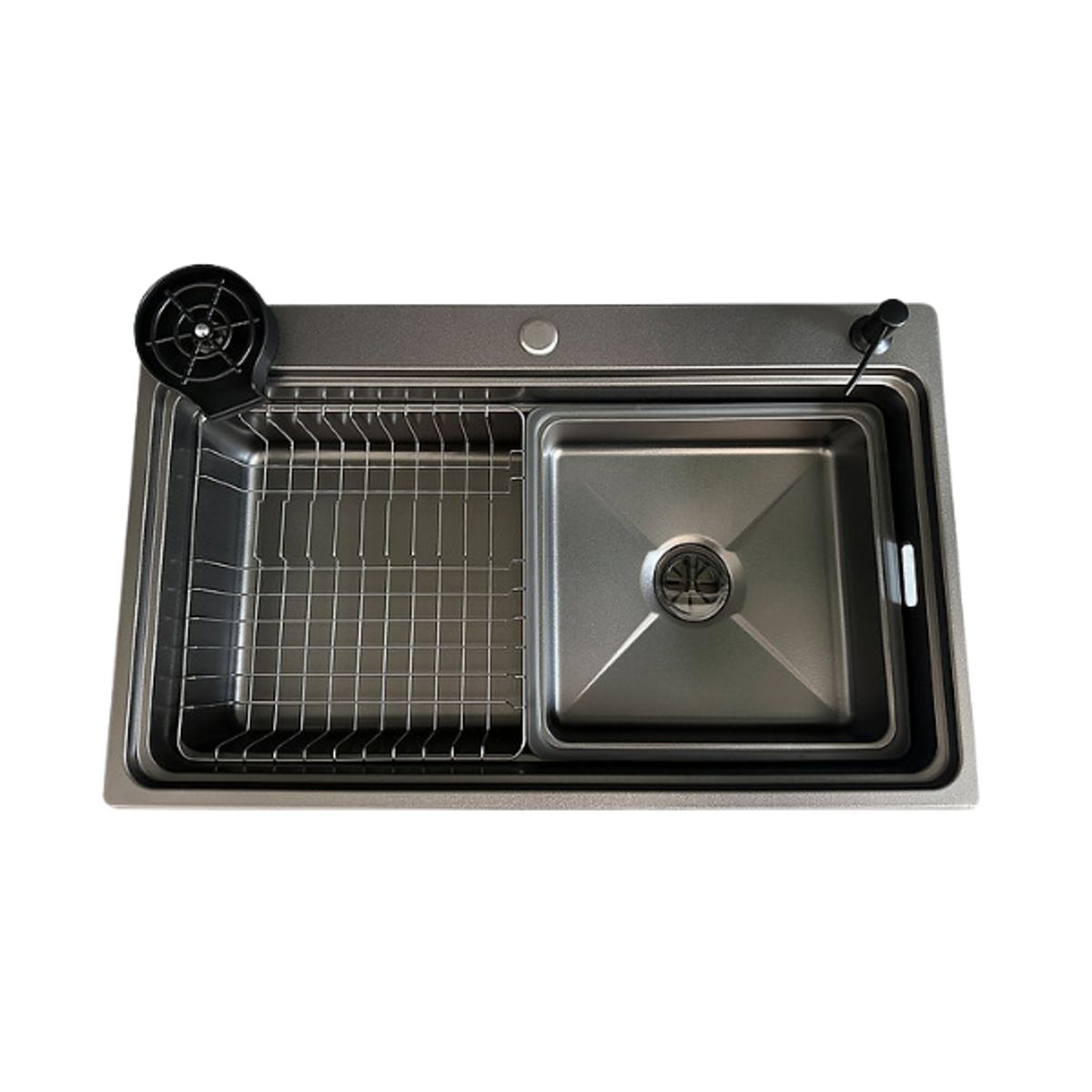 XM - LAVADERO DE COCINA NEGRO US30401E-8048