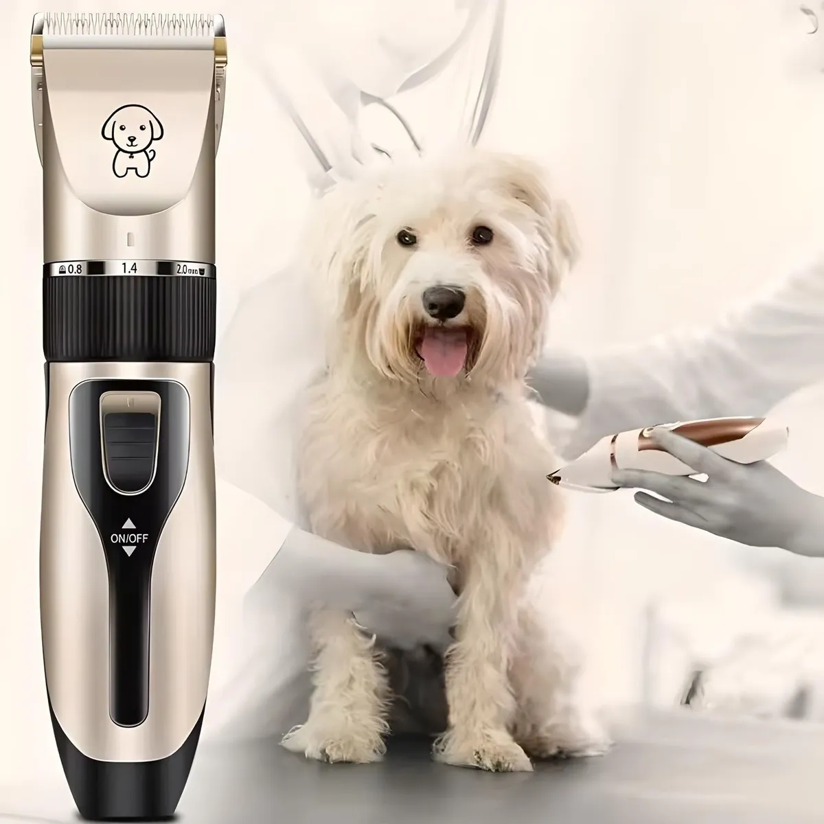 GENERICO - MÁQUINA CORTA PELO PROFESIONAL PARA MASCOTAS PERROS GATOS