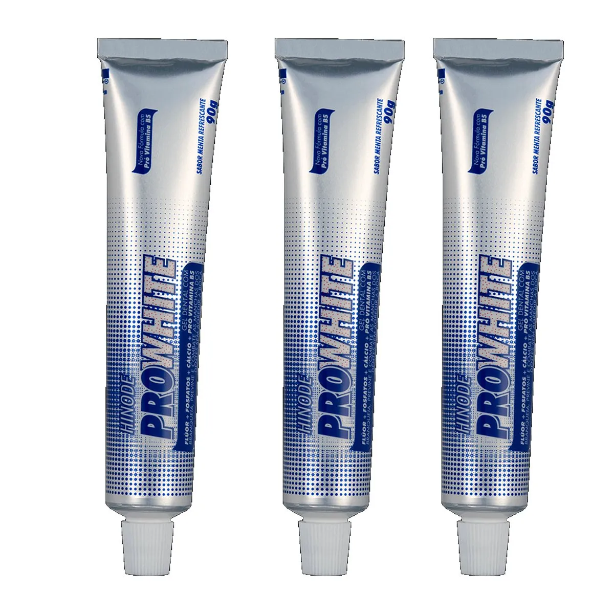 GENERICO - PRO WHITE Gel pasta dental x3 und