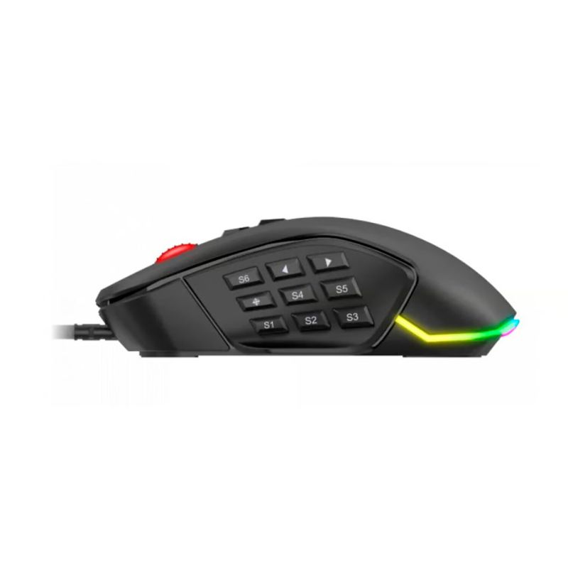 ANTRYX - Mouse Gaming Antryx Chrome Storm XCALIBUR DPI 16400 RGB AGM-CS7500K
