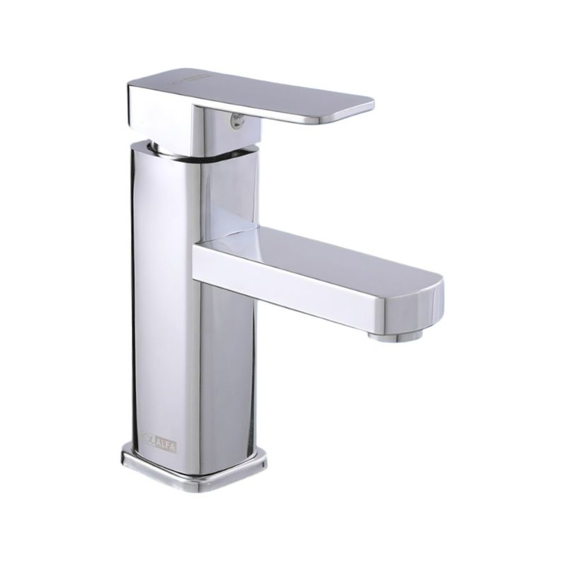 ALFA - Llave Lavatorio Mezcladora Monocomando Cromado ALFA