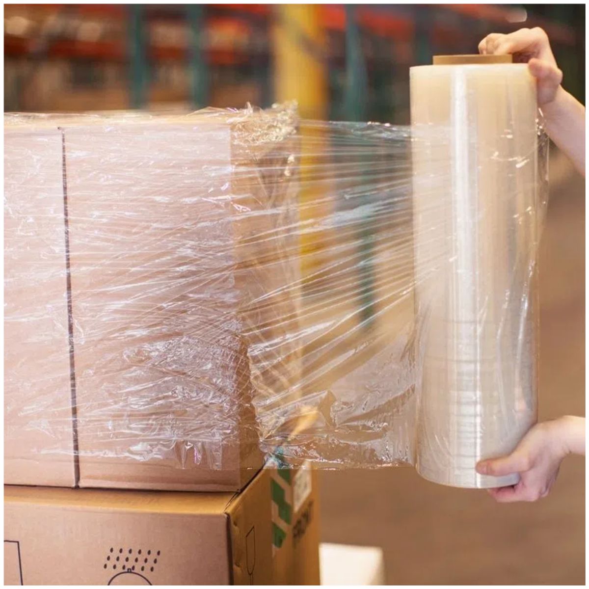 INSPIRA MARKET - Stretch Film embalaje elástico  9" x 20 micras x 190 metros