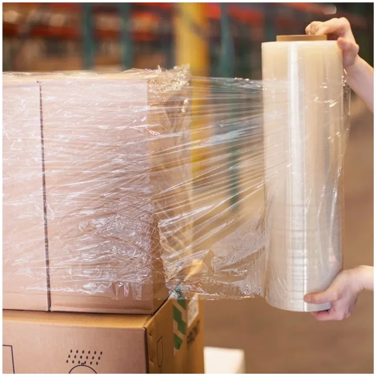 INSPIRA MARKET - Stretch Film embalaje elástico  9" x 20 micras x 190 metros