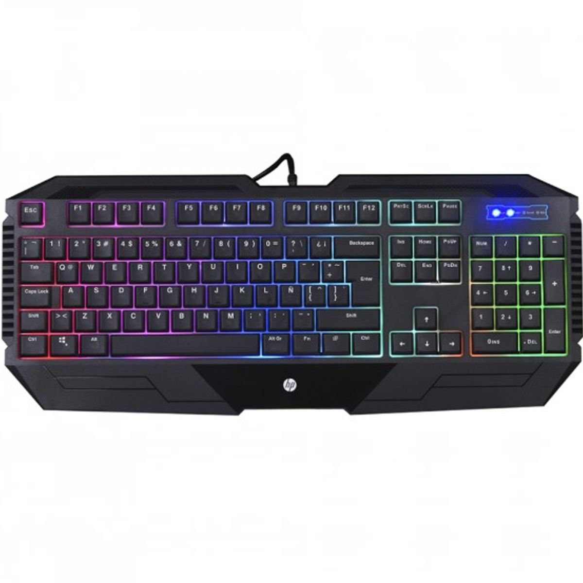 HP - TECLADO GAMING HP K110 RETROILUMINADO MOTOR OPTICO