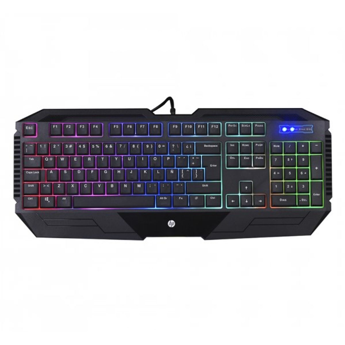 HP - TECLADO GAMING HP K110 RETROILUMINADO MOTOR OPTICO