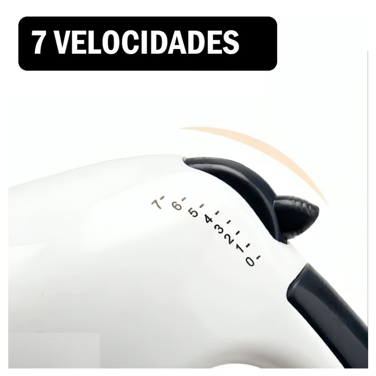 GENERICO - Batidora de Mano Electrica HandMixer 7 Velocidades