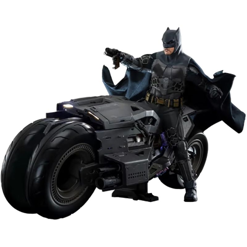 HOT TOYS - Batman and Batcycle The Flash 2023 HOT TOYS