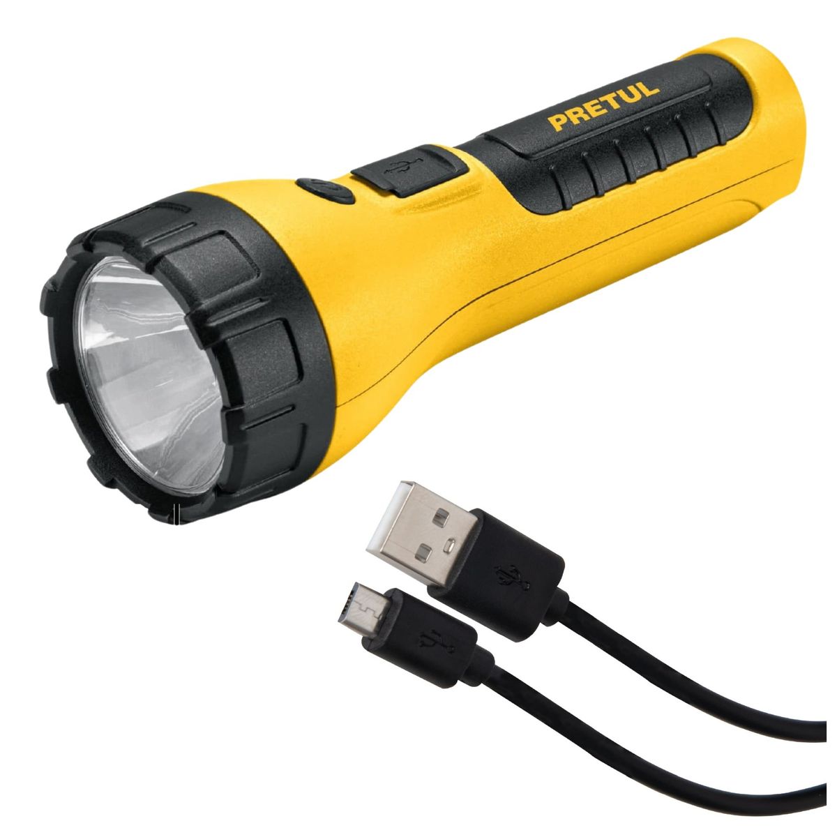 PRETUL - Linterna recargable LED, 180 lúmenes, Pretul