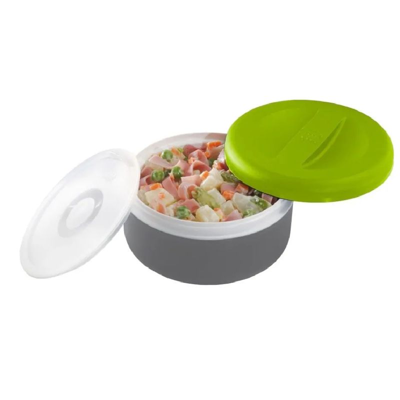 POLIMES - Termo Comida 0.50 Lt Minilunch Verde/Plomo - 70161741