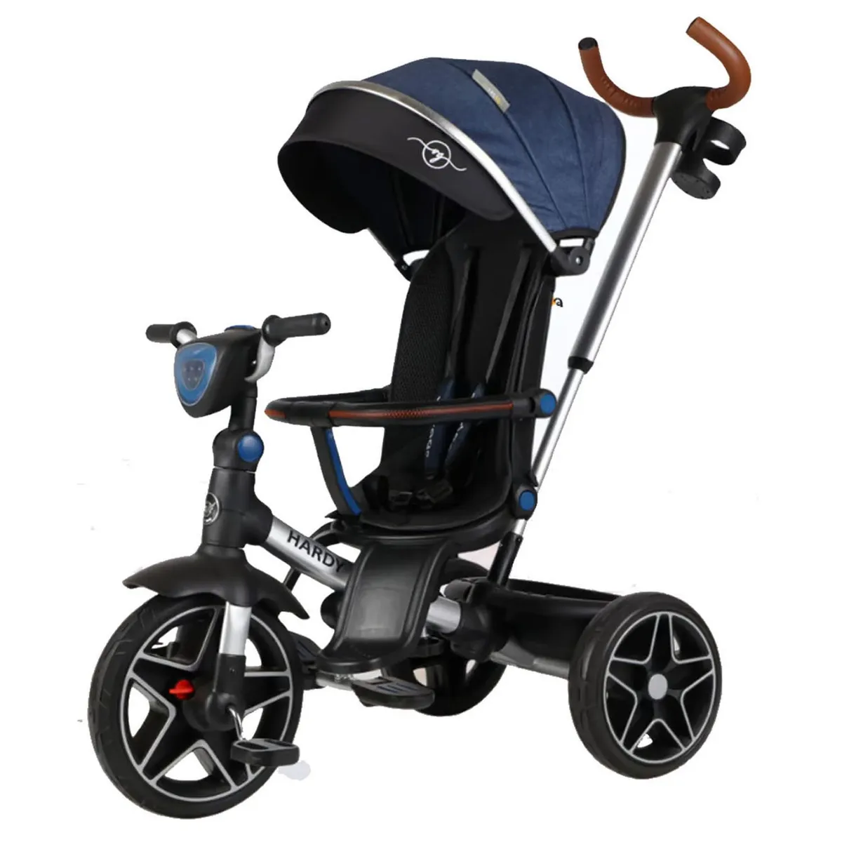 VOYAGE - Triciclo Guiador Reversible 360° «HARDY» Blue
