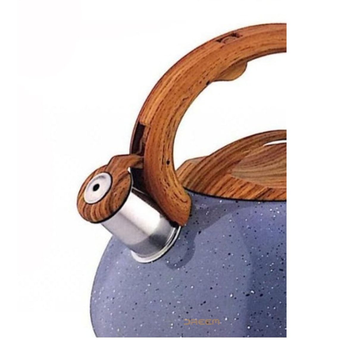 FINEZZA - Tetera de Acero Inox Marmoleado de 3Lt FF-T0064 Gris