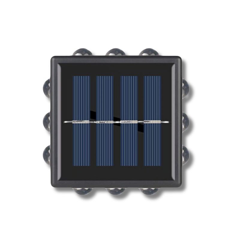 GENERICO - Pack de 2 Lámparas Solares de Pared para Jardín Exteriores