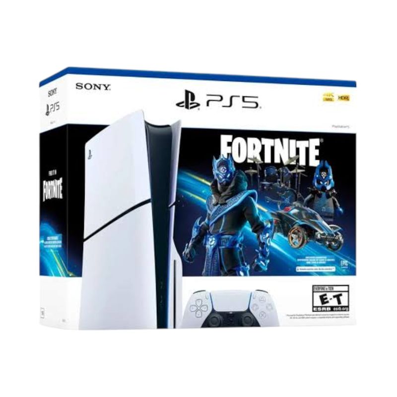 SONY - Consola Playstation 5 Slim con Lectora Bundle Fortnite 1TB SSD