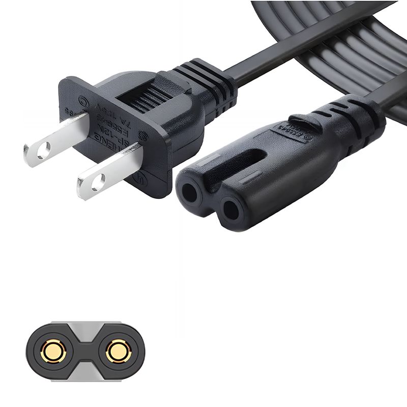 GENERICO - CABLE de poder AC Genérico para PS3 PS5 XBOX ONE S X