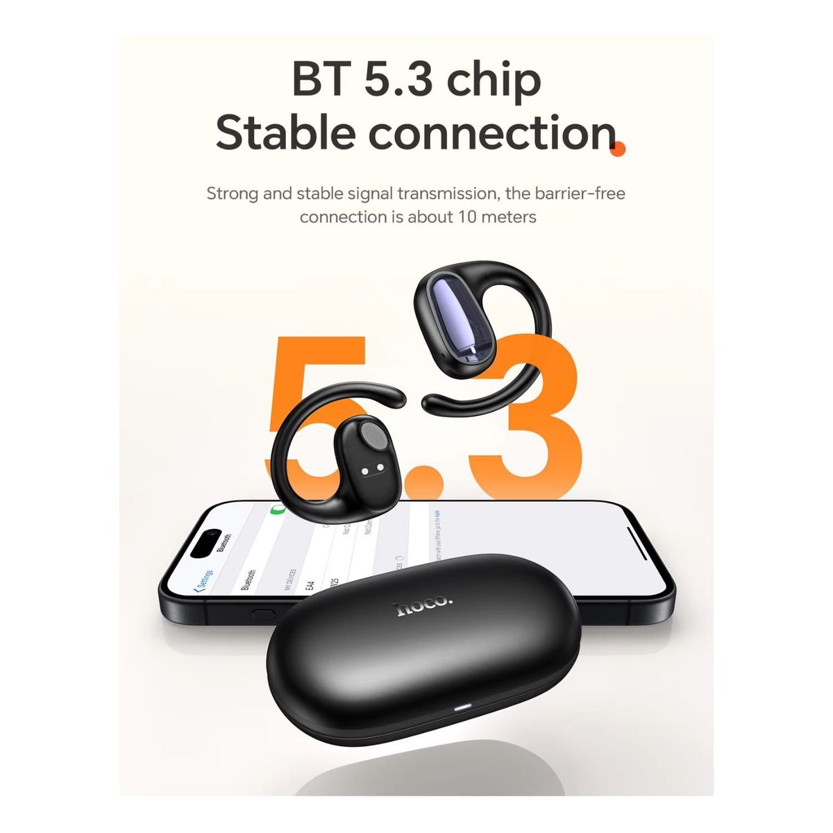 HOCO - Audifono OPEN- EAR Bluetooth 5.3 HOCO EA4