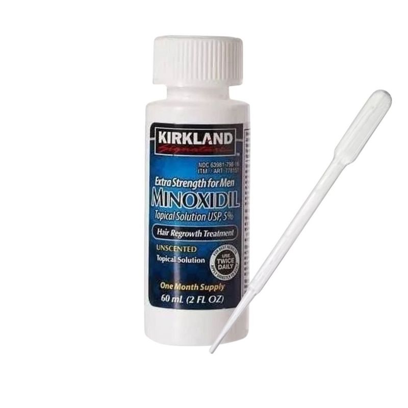 KIRKLAND - Minoxidil Topical Solution USP 5% Kirkland - 1 Unidad