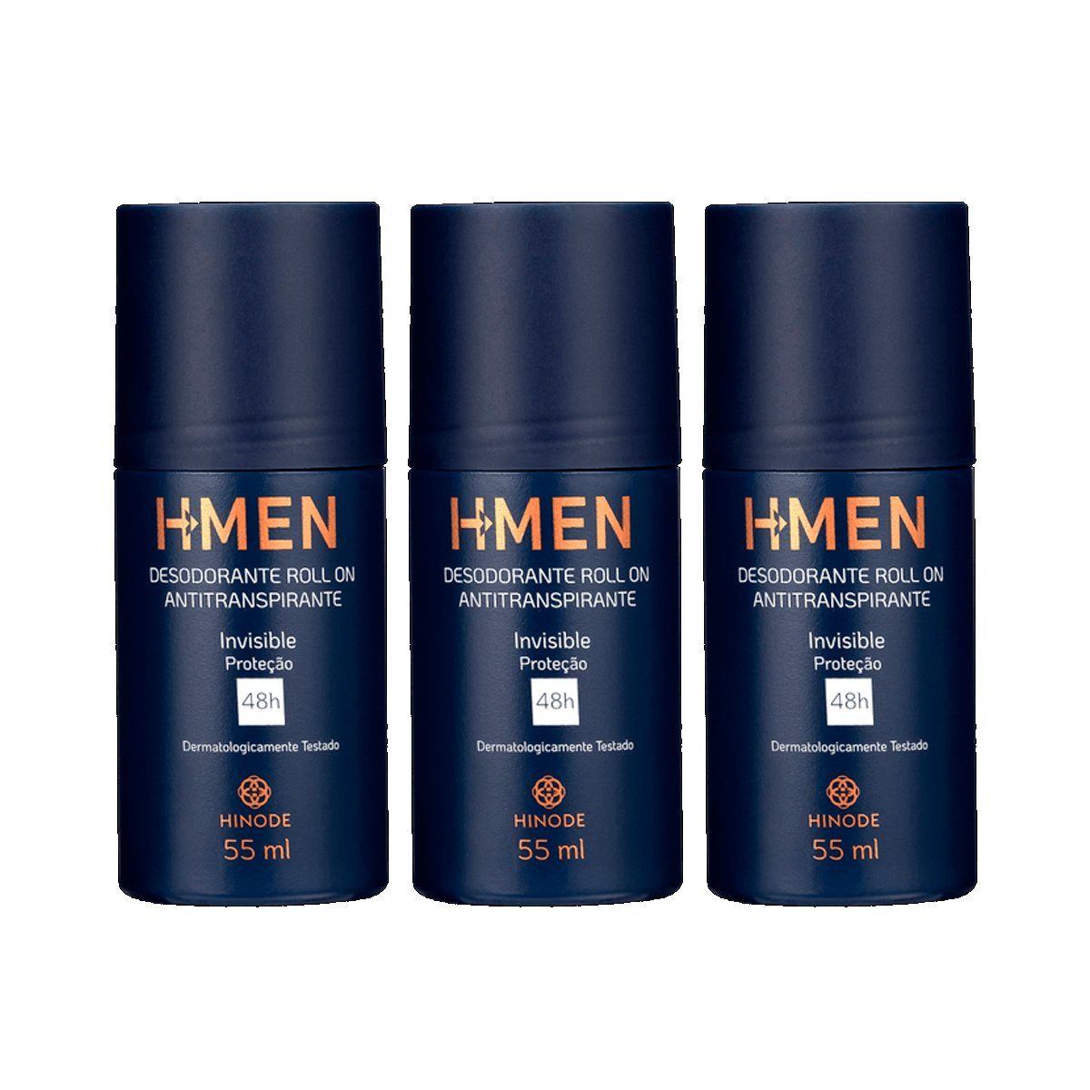 GENERICO - H-MEN Desodorante de Hombre Roll-on x3 und