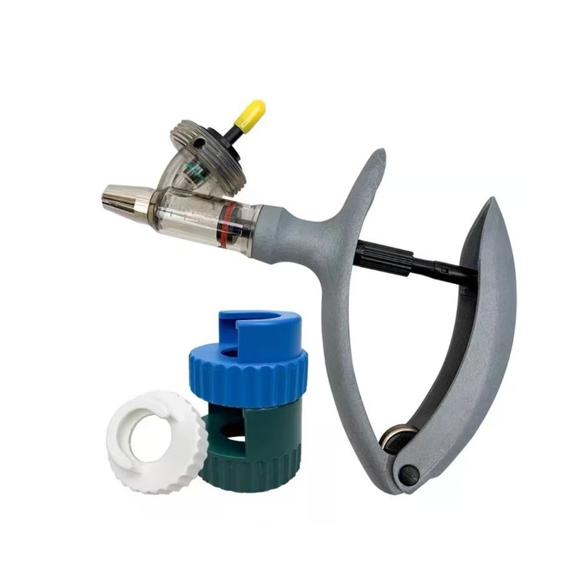 GENERICO - Jeringa de Vacunación de 5 ml para Animales de Granja.