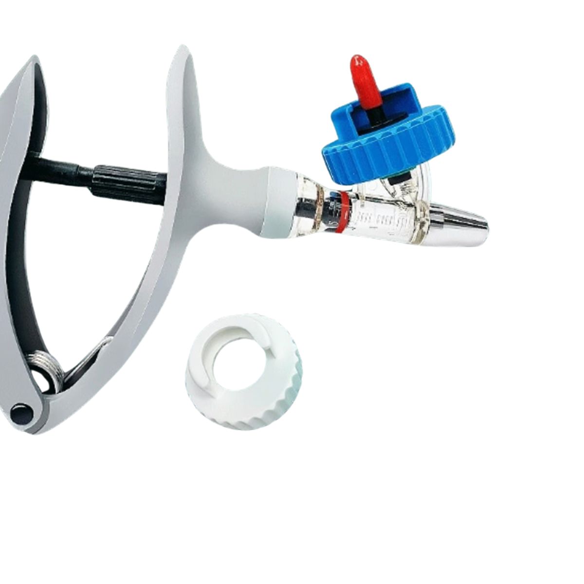 GENERICO - Jeringa de Vacunación de 5 ml para Animales de Granja.