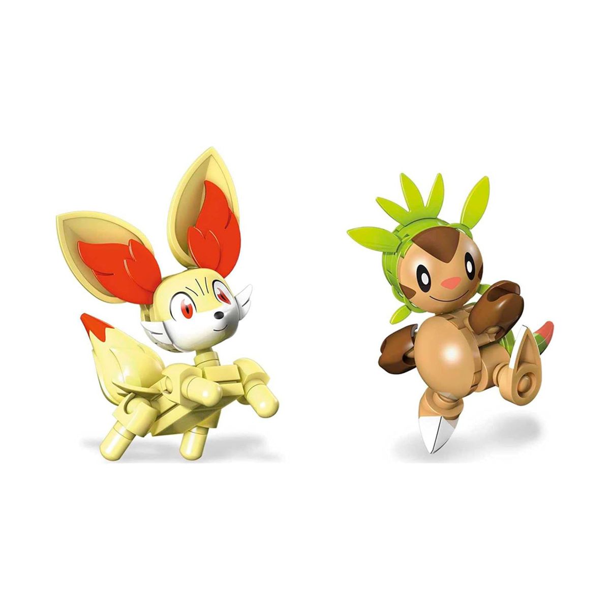 POKEMON - Pokemon Mega Construx Fennekin vs Chespin 131 Piezas