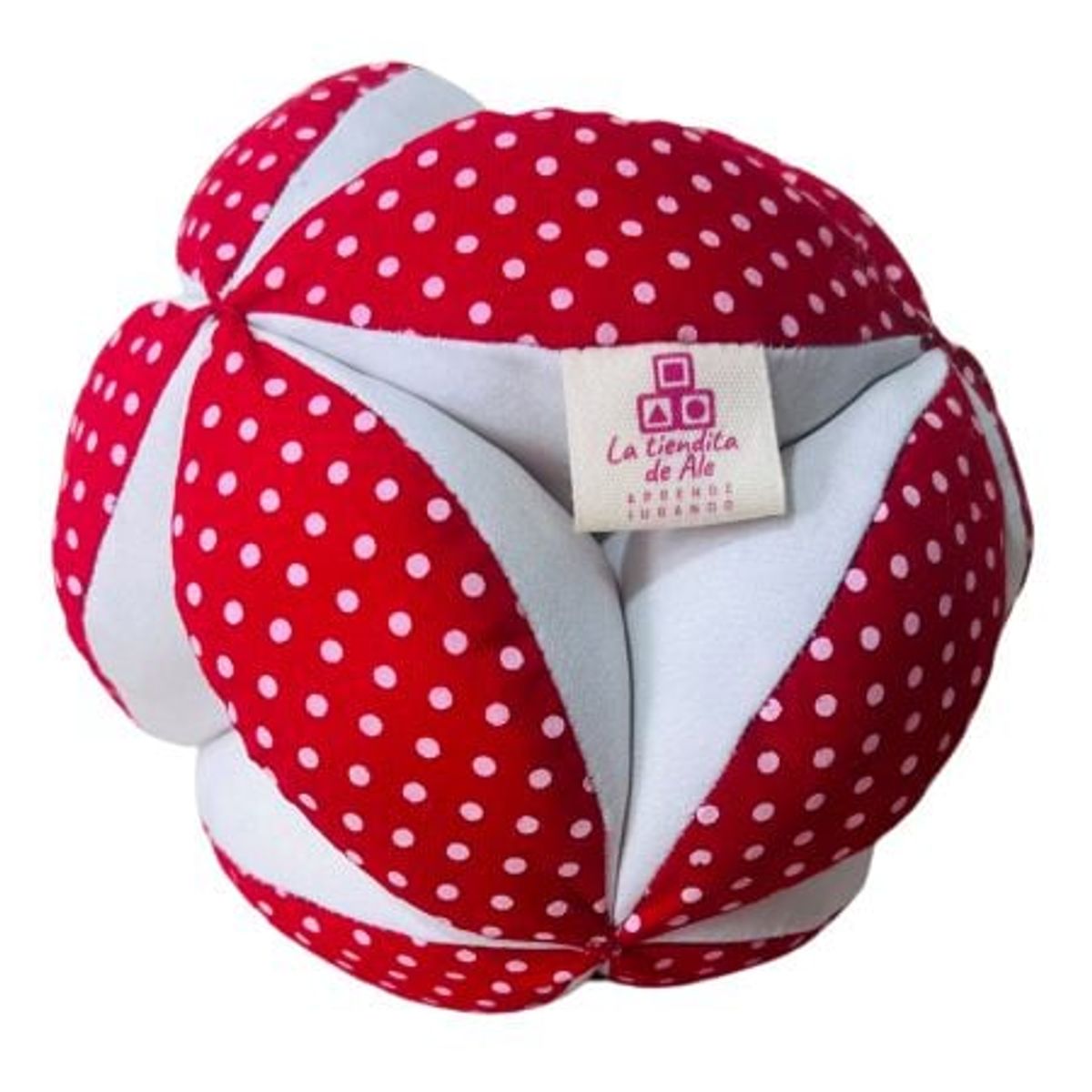 LA TIENDITA DE ALE APRENDE JUGANDO - Pelota Montessori La tiendita de Ale - ROJA