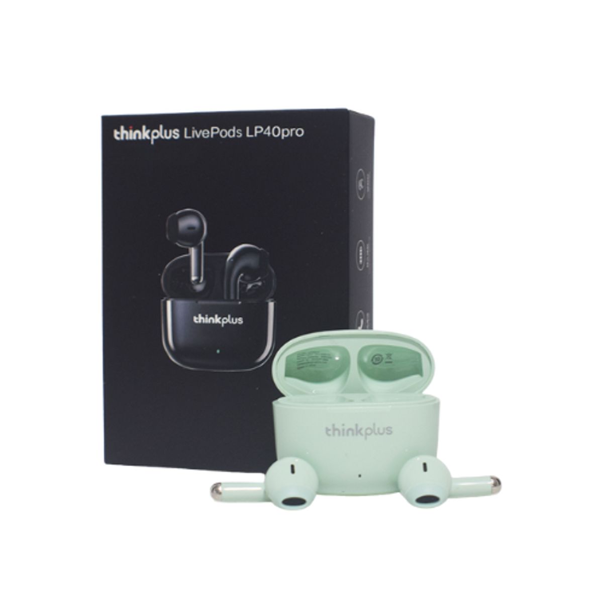 LENOVO - Audífonos LP40 Pro Inalambricos Verde