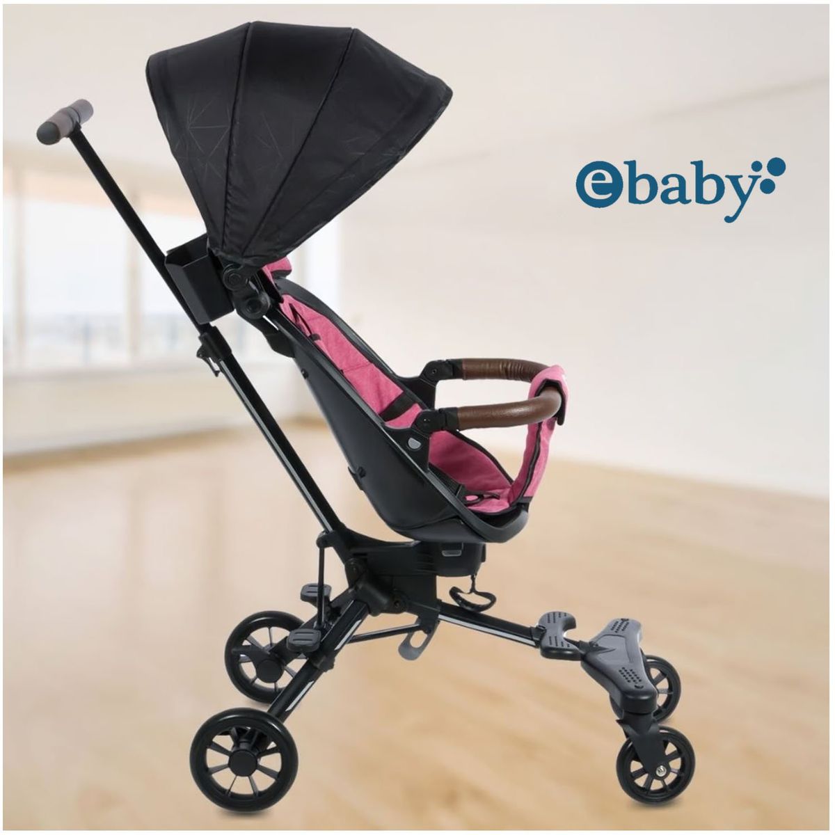 EBABY - Coche Plegable «EASY RIDE» Pink