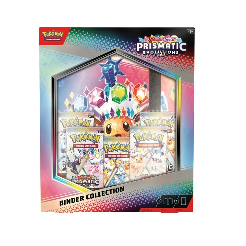 POKEMON - Pokemon TCG Prismatic Evolutions Binder Collection Español