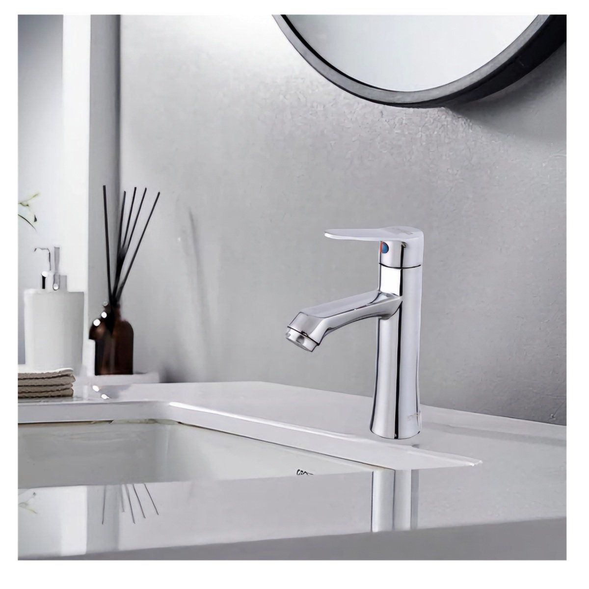 ALFA - Llave para lavatorio Pesado Cromado 16cm ALF-2014 ALFA