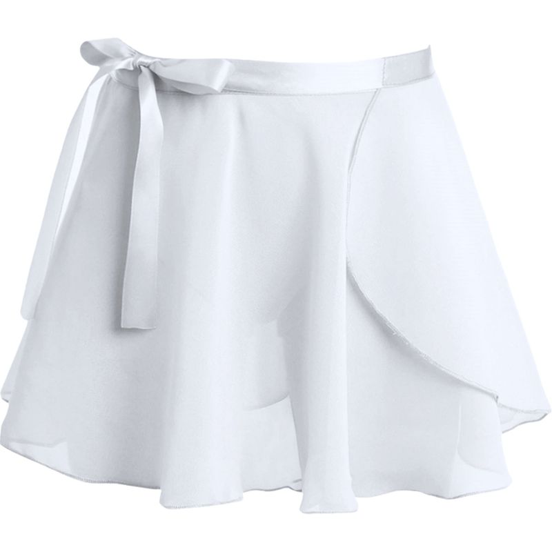 NACIONAL - Falda Envolvente para Ballet - Blanco