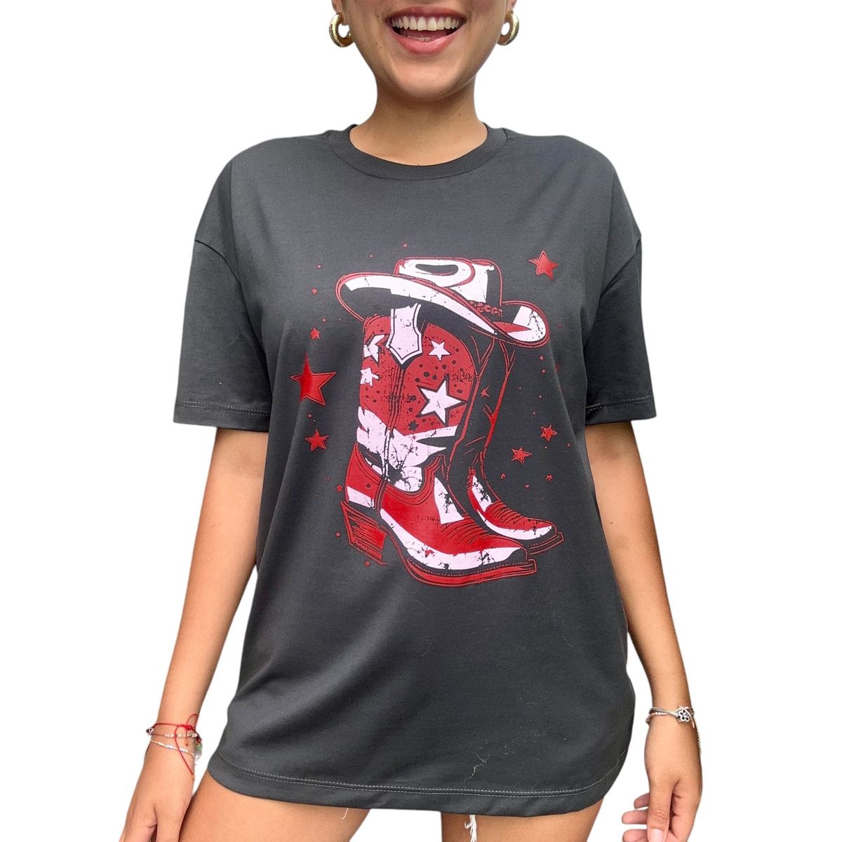 ENGELL - Polo Oversize Cow Gris