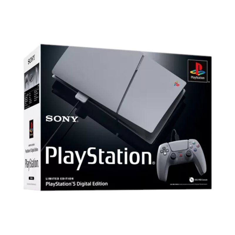 SONY - Consola PlayStation 5 Slim Digital Edición limitada del 30 aniversario